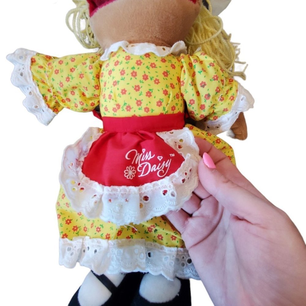 Miss Daisy Hee Haw Doll Plush 17" Southern Country Cowgirl Stuffed w‎ Apron - Picture 3 of 8